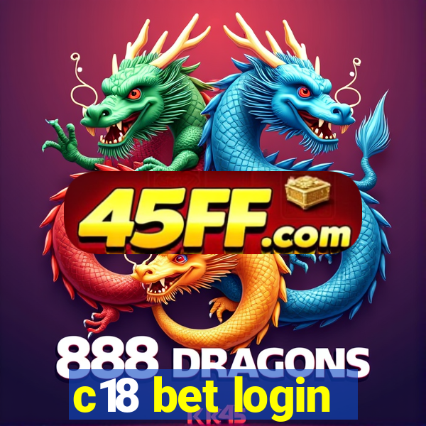 c18 bet login